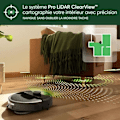 Miniatyrbild 3 av 6: iRobot Roomba Plus 505 Svart - Multifunktionell Bas - Tvätt och torkning med varm luft av dukar - PrecisionVision AI Svart