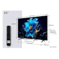 Miniatyrbild 2 av 4: TCL 4K QLED 65P79K 164 cm GOOG