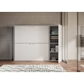 Miniatyrbild 5 av 6: Sängskåp - Kando - H - 2 sängar - Vit Ask - Modern design Vit Ask