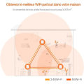 Miniatyrbild 2 av 4: TENDA AC1200 Mesh System 300 m² Täckning, Byt Repeater/Router/Powerline, WiFi Mesh Enkel installation, Nova MW3-3 kuber