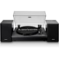 Miniatyrbild 1 av 3: Vinyl skivspelare - LENCO - LS-300BK - Bluetooth, 2 externa högtalare, svart