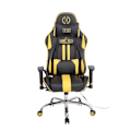 Miniatyrbild 2 av 4: Limit XM Kontorsstol i konstläder - Svart - Gul - Ergonomiska och massagefunktioner Svart gul