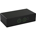 Miniatyrbild 1 av 2: InLine® Desktop KVM Switch, 2-vägs, DVI-I, USB 3.0 Hub, med ljud
