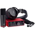 Focusrite Scarlett Solo Studio Pack G4 Ljudkort Röd