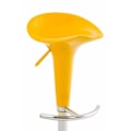 Miniatyrbild 2 av 4: Sadelbarstolar - CLP - Gul - Justerbar i höjdled - 360° vridbar - Set om 2 Gul