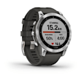 Miniatyrbild 2 av 5: GARMIN Fenix 7 - Svart & Silver - GPS & Running Connected Watch - Personlig träning - Lång batteritid