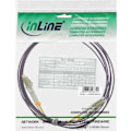 Miniatyrbild 2 av 4: InLine 88526P, 50 m, 2x LC, 2x LC, Svart, Vit