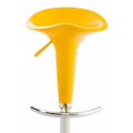 Miniatyrbild 3 av 4: Sadelbarstolar - CLP - Gul - Justerbar i höjdled - 360° vridbar - Set om 2 Gul