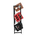 Miniatyrbild 2 av 4: Metall flaskställ CLP Lennert Crate Hållare - Svart - XL Svart