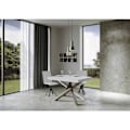 Miniatyrbild 2 av 4: Utdragbart bord Utdragbart bord 90x140/244 cm Volantis White Ash ram 4/C Vit