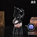 Miniatyrbilde 8 av 8: Fargeskiftende Lava Resin Base Dragon Statyer Luminescent Holy Dr A11 onesize A11 onesize