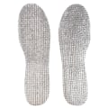 Miniatyrbilde 1 av 5: 1 par aluminiumsfolie lamull innersåler Vinter Varm Mjuk Plus Silver one size Silver one size