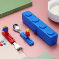 Miniatyrbillede 7 af 8: Kreative byggeklodser DIY Pixel Building Bento Box Madkasse C one size C one size
