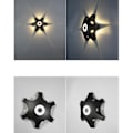 Pikkukuva 4 / 5: LED-ulkoseinävalaisin (4 sädettä)