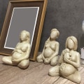 Miniatyrbild 4 av 10: Gravid Ornament Mor Statyer För Heminredning Kvinnliga Statyer Och Figurer Figur Ornament Mors Dag Present null - C