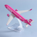 Miniatyrbild 5 av 8: 1:400 Metallflygplansmodell Viva Air Aircraft Modell Diecast Ai Röd one size Red one size