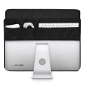 Miniatyrbillede 4 af 5: 21,5/ 27 tommer sort computerskærm cover Vandtæt PU-beskyttelse til iMac LCD-skærm Display Cover Bag 27 A