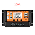 Miniatyrbillede 1 af 11: 2V/24V Auto Parameter Justerbar Dobbelt USB Port Solpanel Batteriopladning 100A