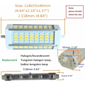 Pikkukuva 2 / 4: R7s himmennettävä led-lamppu 30W lämmin valkoinen 3000K 220V kohdevalo 3000lm slim j