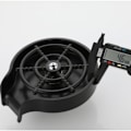 Miniatyrbillede 3 af 5: Torktumlare + Sort ABS-base Vask i rustfrit stål Tumbler Bar Højtryks Automatisk Tumbler Vaskemaskine