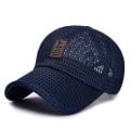 Miniatyrbillede 6 af 8: Mesh Cap til Mænd Justerbare Åndbare Kasketter Mænd Grå Onesize Gray onesize