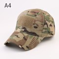 Miniatyrbillede 1 af 8: Baseballkasketter Kamuflage Taktisk Udendørs Soldat Kamp Paintb A4 A4 A4 A4