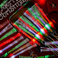 Miniatyrbild 3 av 4: 12 st Glow Sticks LED Ljusstavar Glasfiber Glow Sticks, 3 lägen färgblinkande, till jul, fest, konsertraves