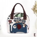 Pikkukuva 1 / 8: Naisten kudotut laukut Olkalaukku Retro Casual Tote Käsilaukut Et E E E E