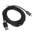 Miniatyrbillede 1 af 11: 283cm/9.28ft Micro USB Strømforsyning til PS4 Controller Opladningskabel Linje Micro USB Opladningskabel Sort