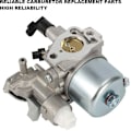 Pikkukuva 3 / 5: Kaasutin Subaru Robin ex17 / sp170 / ex13 / ex130 / ex170 6HP moottoriin, kaasuttimen varaosatarvikkeet.