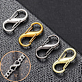 Miniatyrbilde 2 av 8: 5 ST Karabinhake Legering S-formet fjær åtte tegn spenne Ant D 5PCS D 5PCS