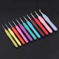 Miniatyrbilde 4 av 10: Ergonomiske multi-heklenåler Garnnåler 2-8 mm med etui T 3.5 mm