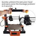 Pikkukuva 5 / 5: 3D-tulostustyökalusarja 3D-tulostustarvikkeet NoClogger 3D-tulostustyökalun poisto MK3S/Ender3/VORON 3D-tulostimelle