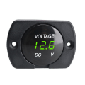 Miniatyrbillede 1 af 5: 12V-24V Bil Motorcykel Marine Batterikapacitet Indikator Monitor Voltmeter Mätare Grøn