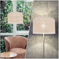 Miniatyrbillede 2 af 5: Store lampeskærme, tromlelampeskærm Modern stil E27 cover Mode vævet lampeskærm Bordlampe lampeskærm