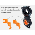 Miniatyrbilde 5 av 5: Bikight 360 Graders Rotasjon Sykkel Lommelykt Montering Holder Klipp Multifunksjonell Lys Stativ Fiksering Stativ (Rød)