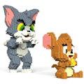 Miniatyrbillede 1 af 5: Mikro Byggeklodser, 2016PCS Klassisk Tegneserie Anime Mini Bygning