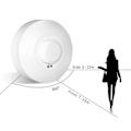 Pikkukuva 4 / 5: AC 85-265V 5,8 GHz 10A LED-mikrovågsradarsensor Ljusbrytare H A1