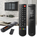 Miniatyrbillede 2 af 5: Sort universel fjernbetjening til TCL RC3000E01 RC3000E02 08-RC3000E-RM201AA TLC-925 RC200