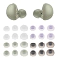 Miniatyrbilde 7 av 11: 6 stk in-ear ørepropper for Galaxy Buds2 hodetelefoner Silikonbeskyttelse Bytte av cap SM-R177 Ørepropper Ørepropper Øreputer Svart Black