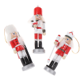 Pikkukuva 3 / 5: 1. Juldocka 12CM Nötknäppare Puppet Soldier Xmas Tree Pen 1st/Slumpmässig färg
