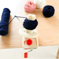 Miniatyrbild 3 av 5: Garnvindare Handmanövrerad Ullvindare Hållare för Swift Garn Fiber String Ball