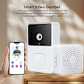 Miniatyrbild 1 av 5: Wifi Video Dörrklocka Hd Ir Kamera Röst Intercom Rörelsedetektering