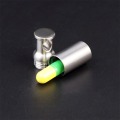 Miniatyrbilde 3 av 5: Ren titan forseglet vanntett liten pilleflaske Bærbar Mini 1