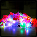 Miniatyrbilde 1 av 5: 10 stk/sett e Barn LED Lysende Blinkende Finger Ringer Lysende Multicolor 10Pcs Multicolor 10Pcs
