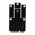 Miniatyrbilde 3 av 5: M.2 Trådløs WiFi-adapter Bluetooth-kompatibel Mini PCI-E til M2 Ngff for Nøkkel