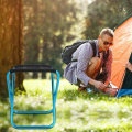 Miniatyrbild 5 av 5: Bärbar lättviktsfällbar campingpall Stol Uppfällbar matpall