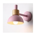 Miniatyrbilde 2 av 5: Vardagsrum Veranda Ganglampa Nordisk Minimalistisk Modern Sovrum Sänglampa Macaron Vägglampa (rosa)