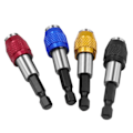 Miniatyrbillede 1 af 11: Magnetisk Bitsholder 1/4 Tomme Hex Skaft Power Drill Bits Værktøj Sokkel Adapter