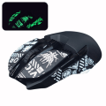 Miniatyrbilde 2 av 11: Mus Hud Side Klistremerker Svettebestandig Grepsteip Anti-Skli Firfisle Hud for Logitech G900 G903 Hero Sug Svette Klistremerker null - 5